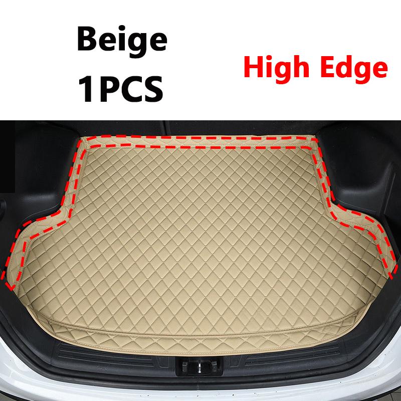 Car Trunk Mat For MG HS 2025 EHS MK2 2024~2026 Leather Anti-dirty Cargo Storage Pad Cushion Boot Carpet Car Interior Accessories