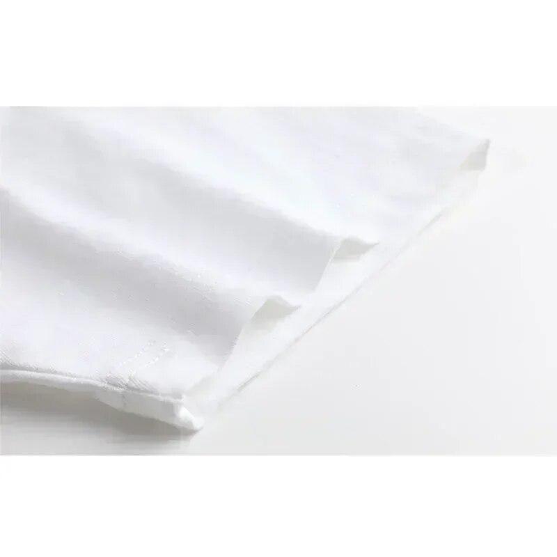 Yoshitomo Nara Guitar Print Summer T-shirt Cotton Unisex Women T Shirt New Anime TEE Casual High Quality Clothing Unisex