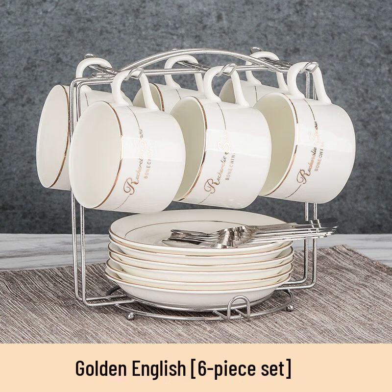 Jiakangming Europejski Luksusowy Ceramiczny Zestaw Kubków do Kawy