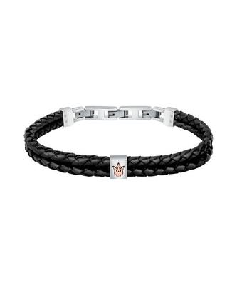 Jewels Recyceltes Leder und Edelstahl Armband JM422AVE13 Für Herren