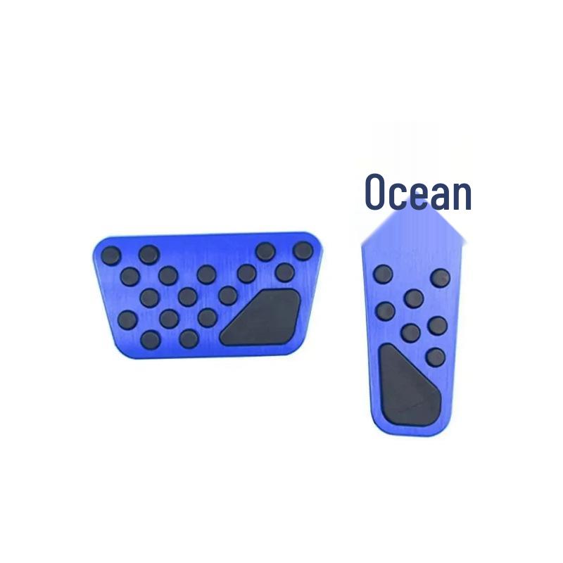 

Совместимые педали тормоза и газа для Jeep Wrangler JK J8 (2007-2018) синий