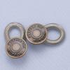 10Pcs Metal Elastic Spring Button Trousers Pants Stretch Extender Accessories Waist Extension 17mm Sewing Tool Jeans Button