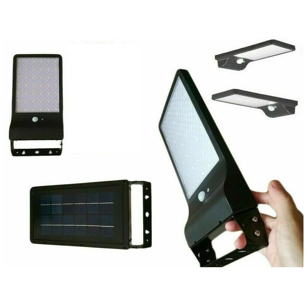 Faro Da 20 Led Pannello Solare E Sensore Di Movimento Faretto - Foto 9