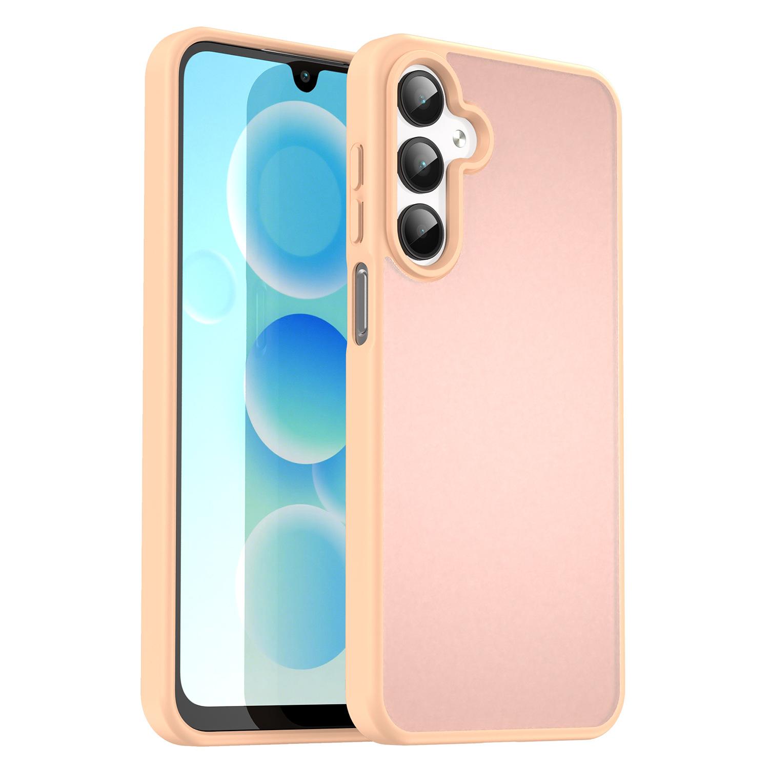 

Чохол для телефону Samsung Galaxy A26 5G, Матовий протиударний чохол-обкладинка для Samsung Galaxy A26 5G рожевий