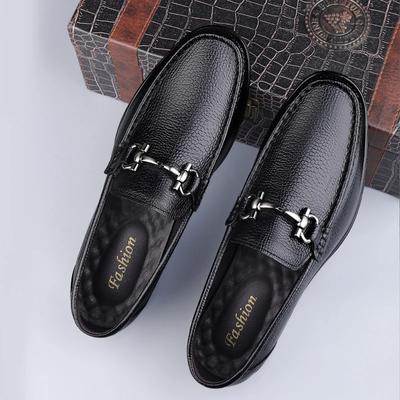 Men's Casual Shoes Genuine Leather Slip On Luxury Brand Loafers Men Handmade Man Moccasins Italian Black Male Driving Shoes