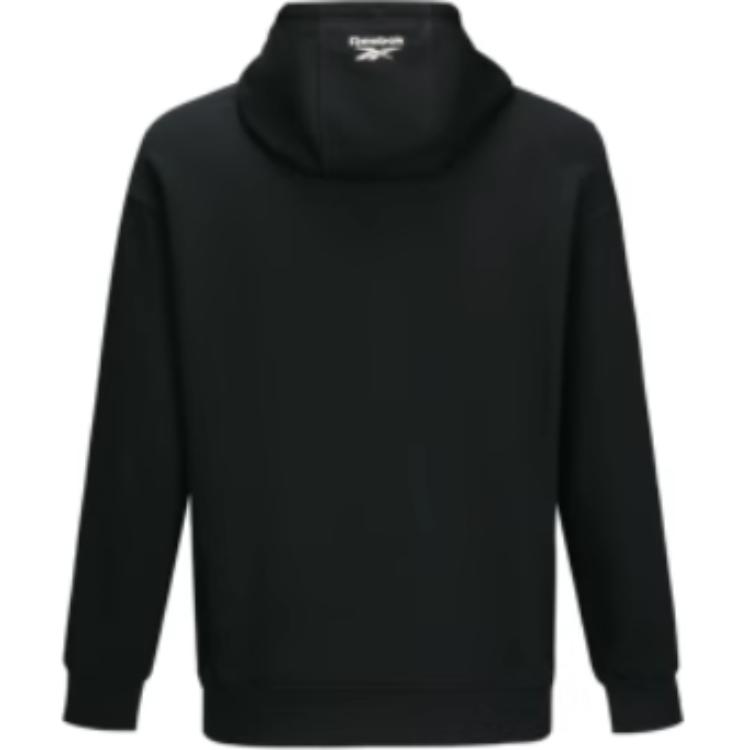 Reebok Logo Graphic Hooded Sweatshirt Unisex Sweatshirts Black 24FRM315UGH0