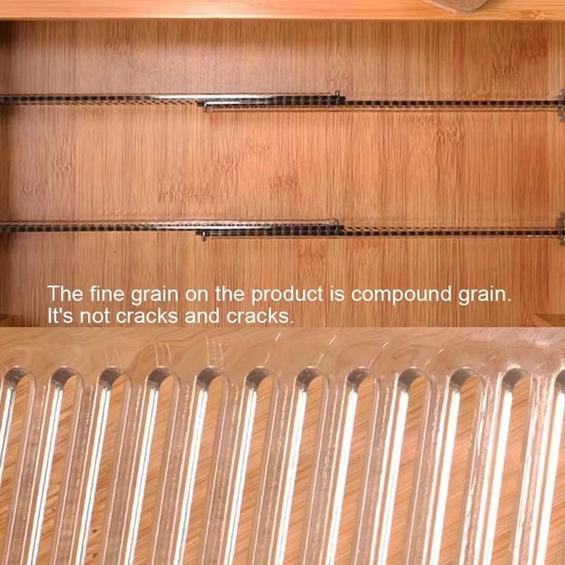 2/4pcs, adjustable drawer storage board, transparent dressing table storage box, suitable for clothes and kitchen utensils