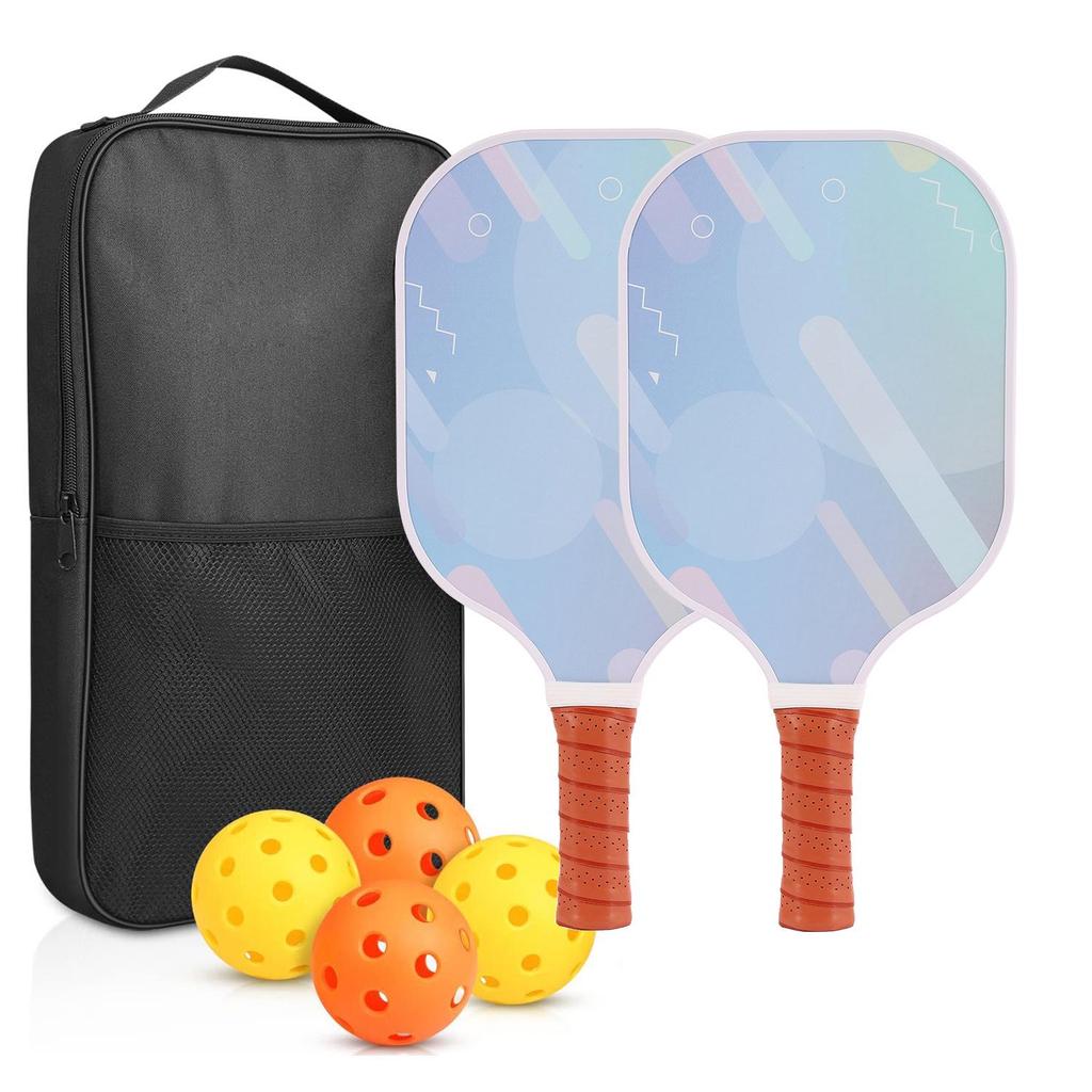 Pickleball-Schläger aus Kohlefaser-Wabenstruktur für Outdoor-Sportarten