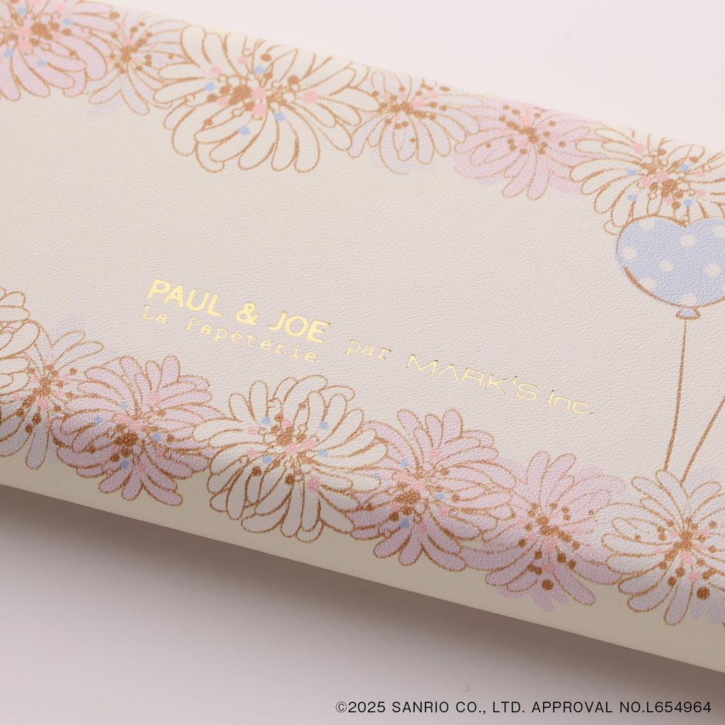 Marks Slim Glasses Case, Paul & Joe X My Melody, White, PAJ-GS15-WH