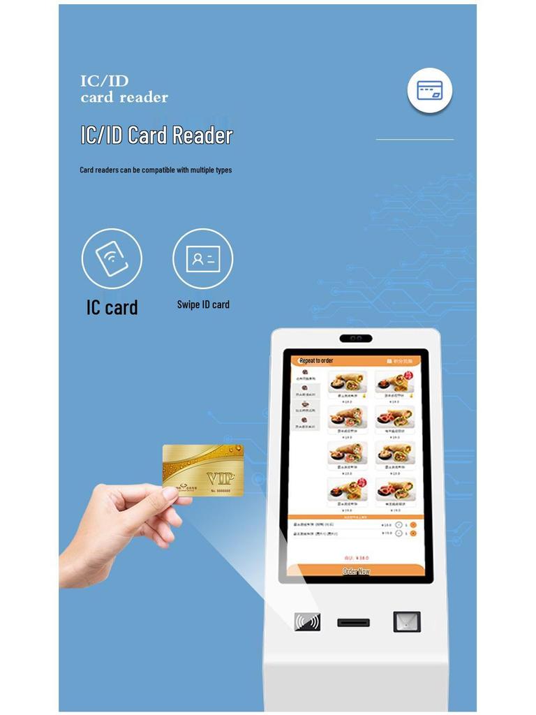 22/32 Inch Multifunctional Self-Service Kiosk for Hospital and Government Queue Management