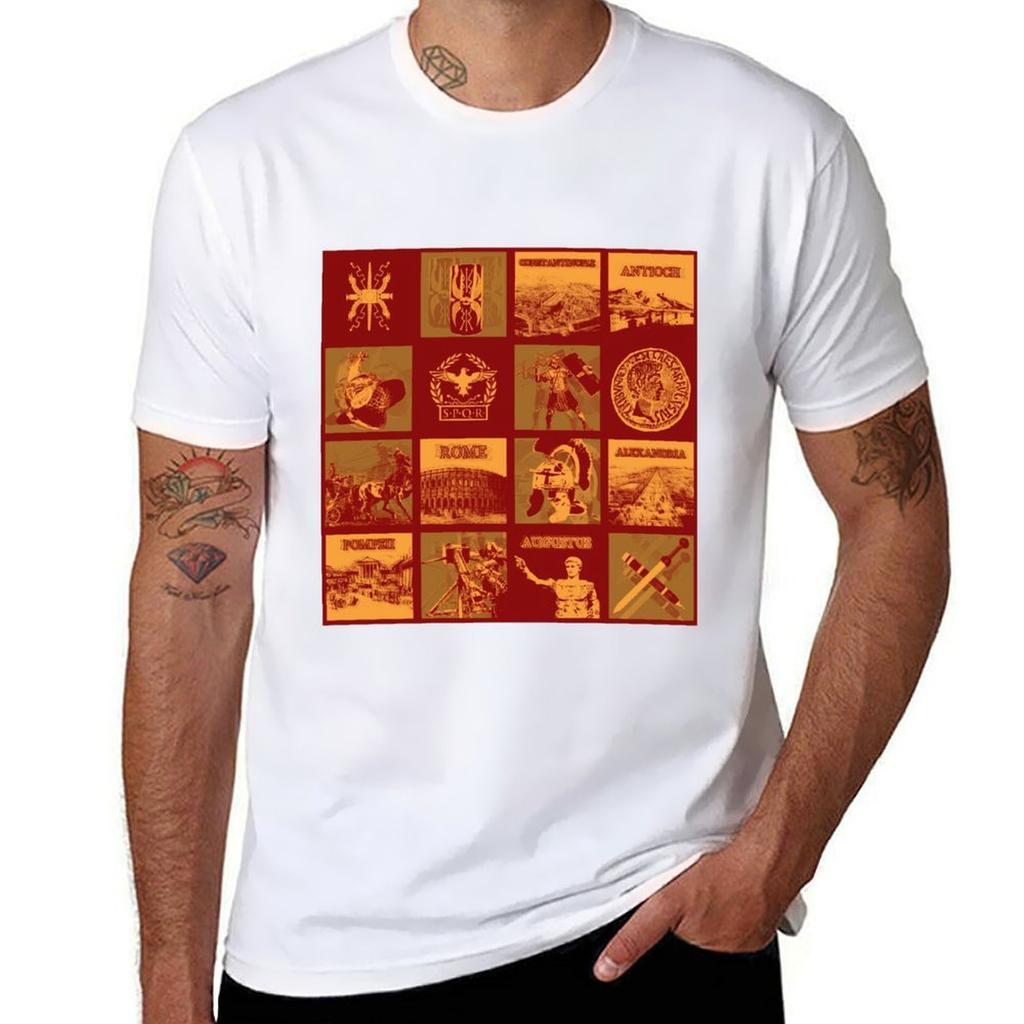 Rounisex Empire Collage Tshirt Perforunisexce Workout Short Sleeve Tee Tshirt