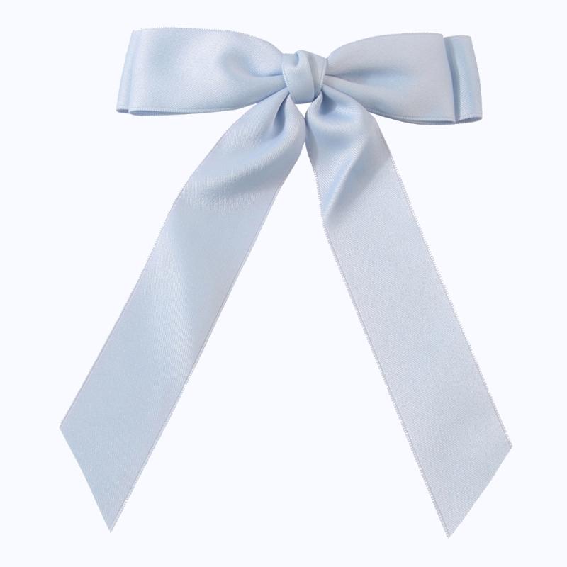 Long Ribbon Bowknot Barrettes Bow Hair Clip Girls Hair Clips Hair Shaping Tool