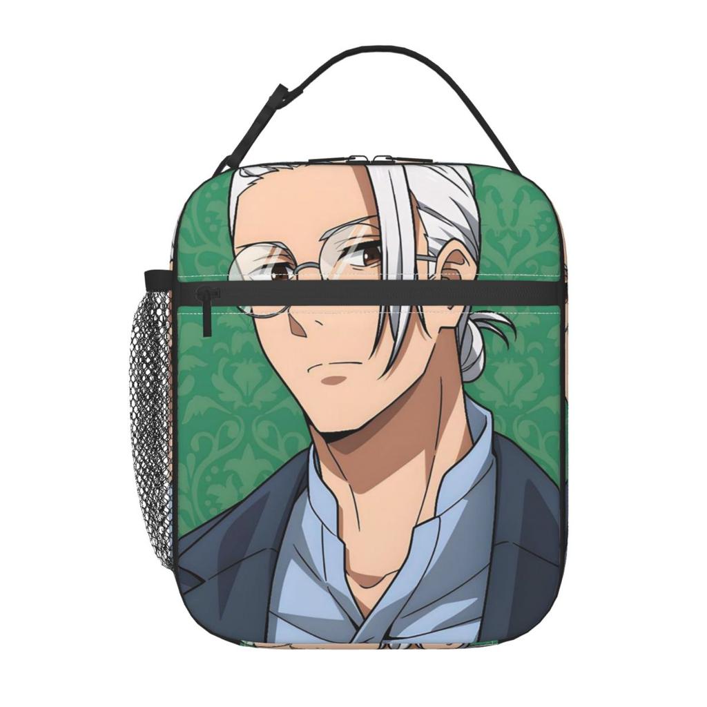 Anime Sakamoto Days Sakamoto's Insulated Lunch Bag for Women Kids Portable Food Boxes Thermal Lunch Box Tote