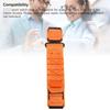 24mm Nylon Watch Strap Smart Watch Band Replacement Sport Watch Wristband for 9 Baro/ 9/7/D5i Orange