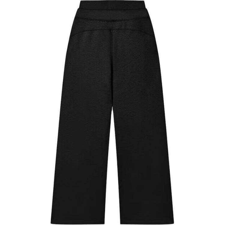 Fila Original Soft Comfortable Simple Casual Loose Knit Sports Pants Women Pants Black F11W439608FBK