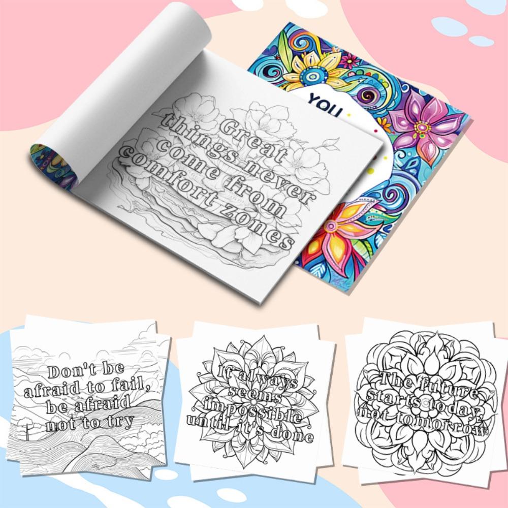 

20 sheets Multi Theme Coloring Book Graffiti Doodles Book Montessori Drawing Toys Children Storm