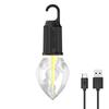 LED Camping Light 400mAh 100LM Atmosphere Light Type-C USB Rechargeable Waterproof with Hook 3 Modes Outdoor Lighting