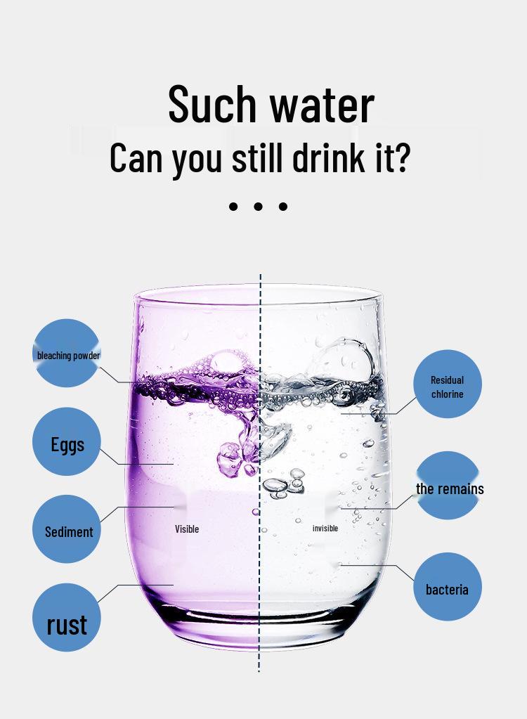 Stainless Steel High-Flow Ultrafiltration Whole House Water Purifier for Rural Well and Tap Water.