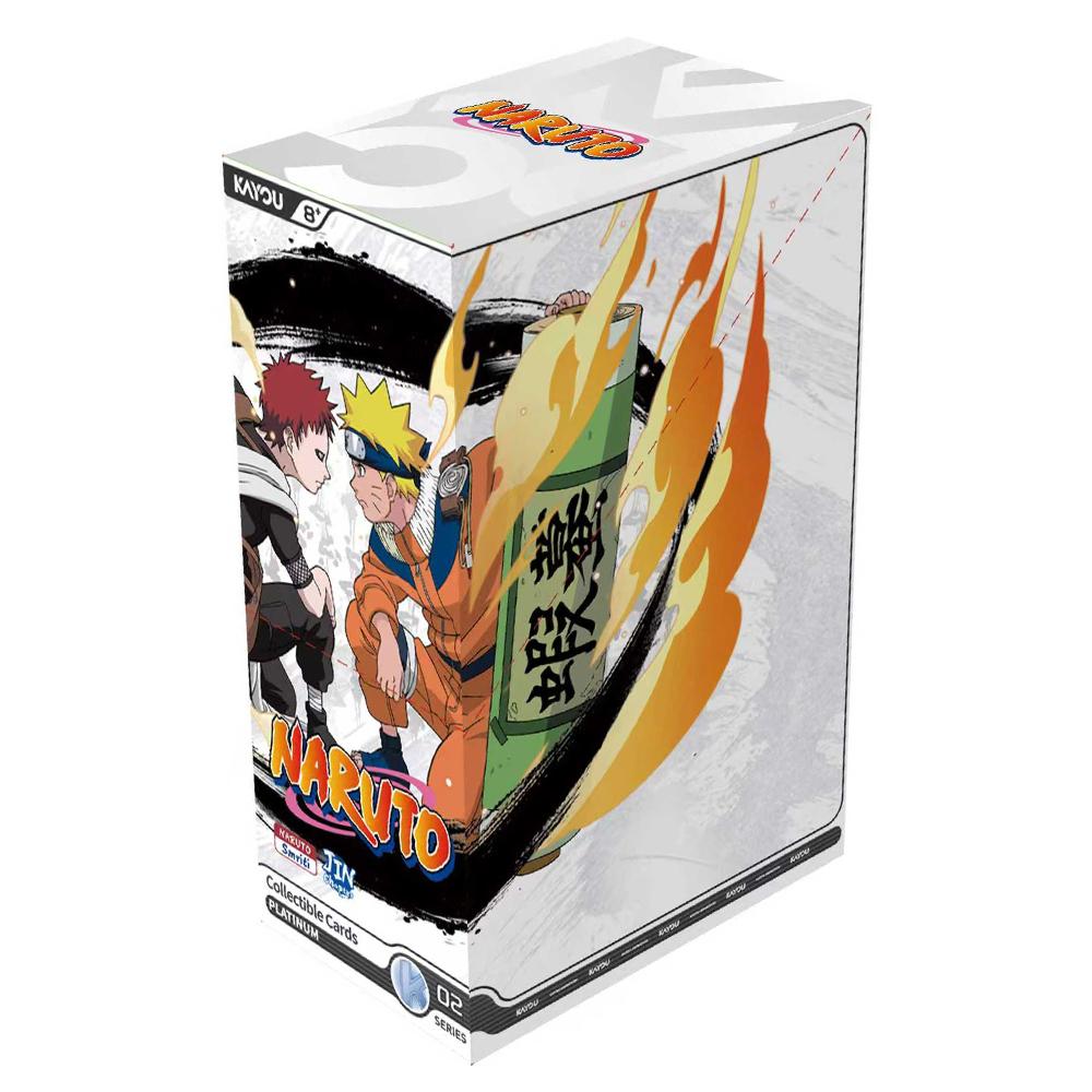 KAYOU Naruto Card Heaven and Earth Scroll Box Youth Gift Box Successor Badge Uzumaki Naruto Shippuden Collection Card