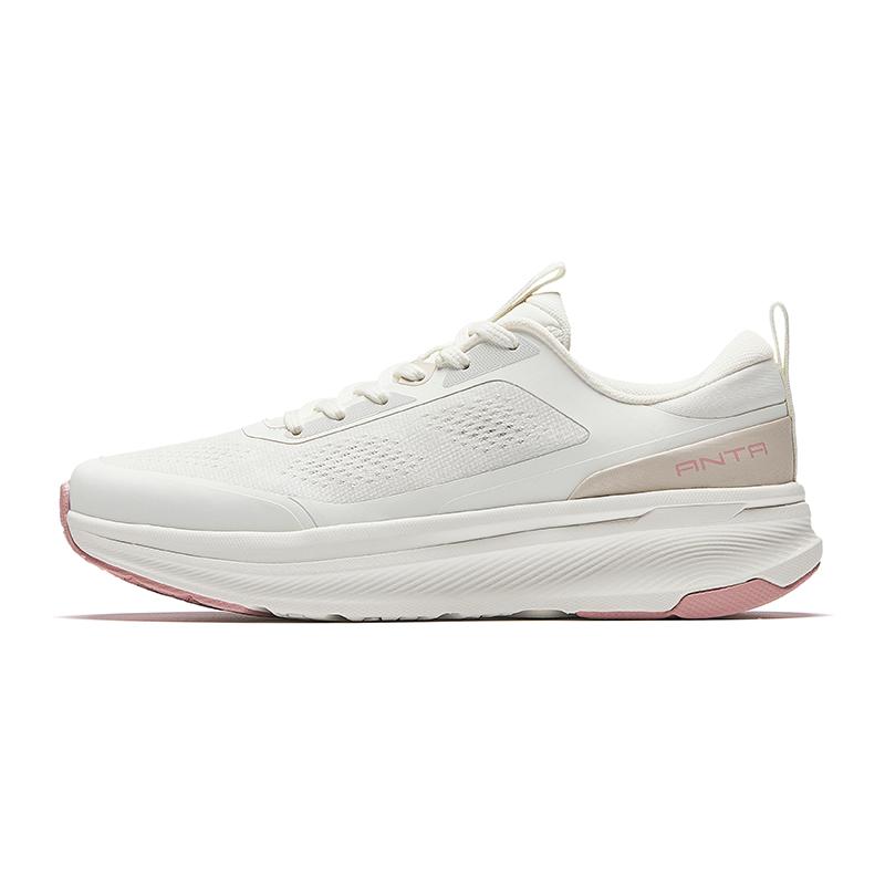 Anta Training Series Comfortable Shock Absorbing Durable Breathable Low Top Training Running Shoes Women sneaker White 922537702-1