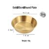 304 Stainless Steel Round Korean & Japanese Sauce Dish