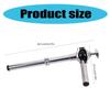  Drum Holder Stand Metal Drum Rack Arm Bracket Hardware L Rod Replacement Drum Mount Bracket Easy To Install
