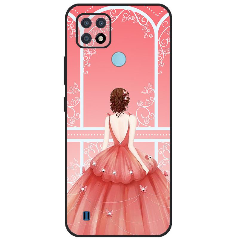 For Realme C21 Case Soft Tpu Silicone Case For OPPO RealmeC21 C 21 Phone Cover Fundas RMX3201 Bumper Case For Realme C21 Cover