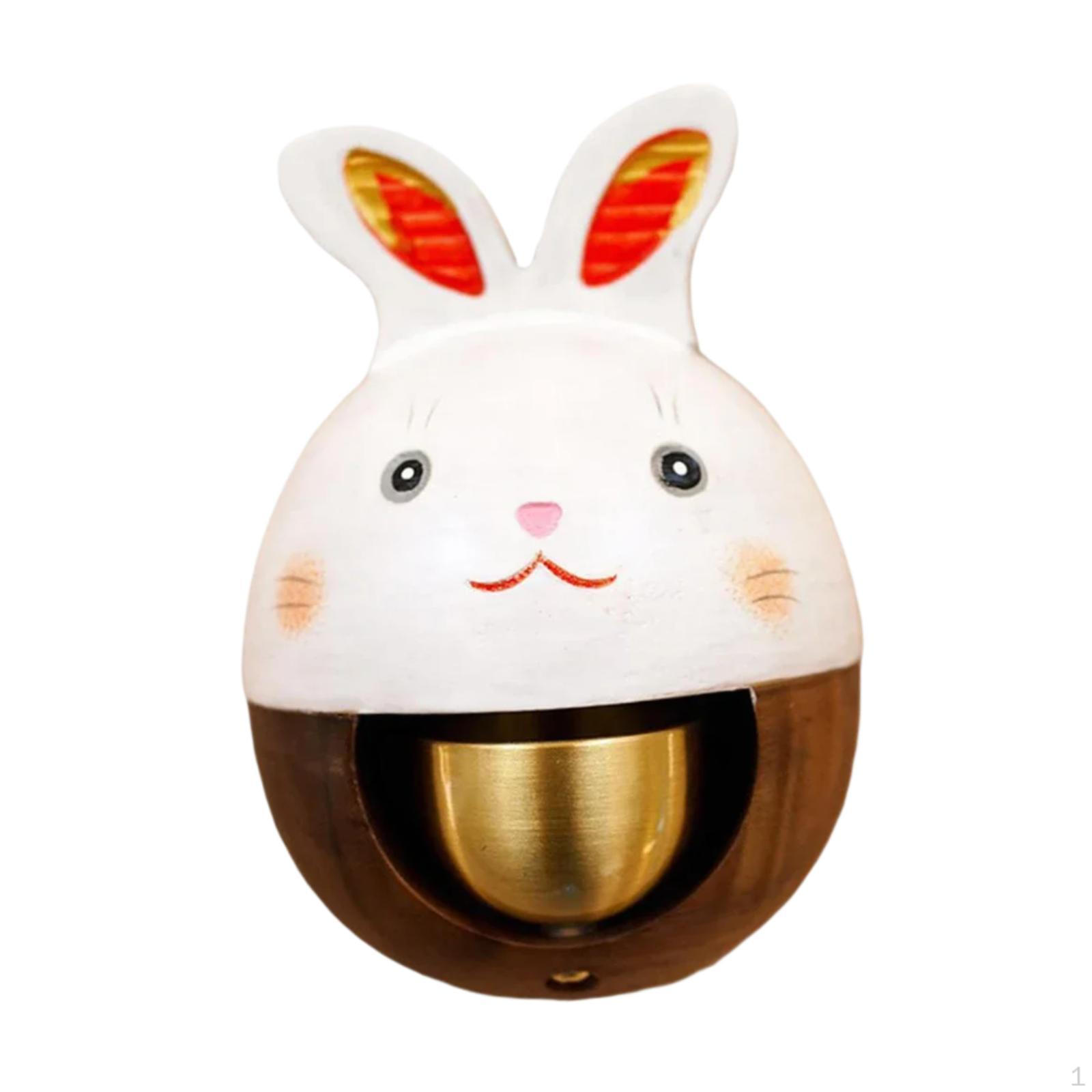 

Shopkeepers Door Bell Wood Doorbell Hanging Decoration Gifts for Housewarming Chime Ornament