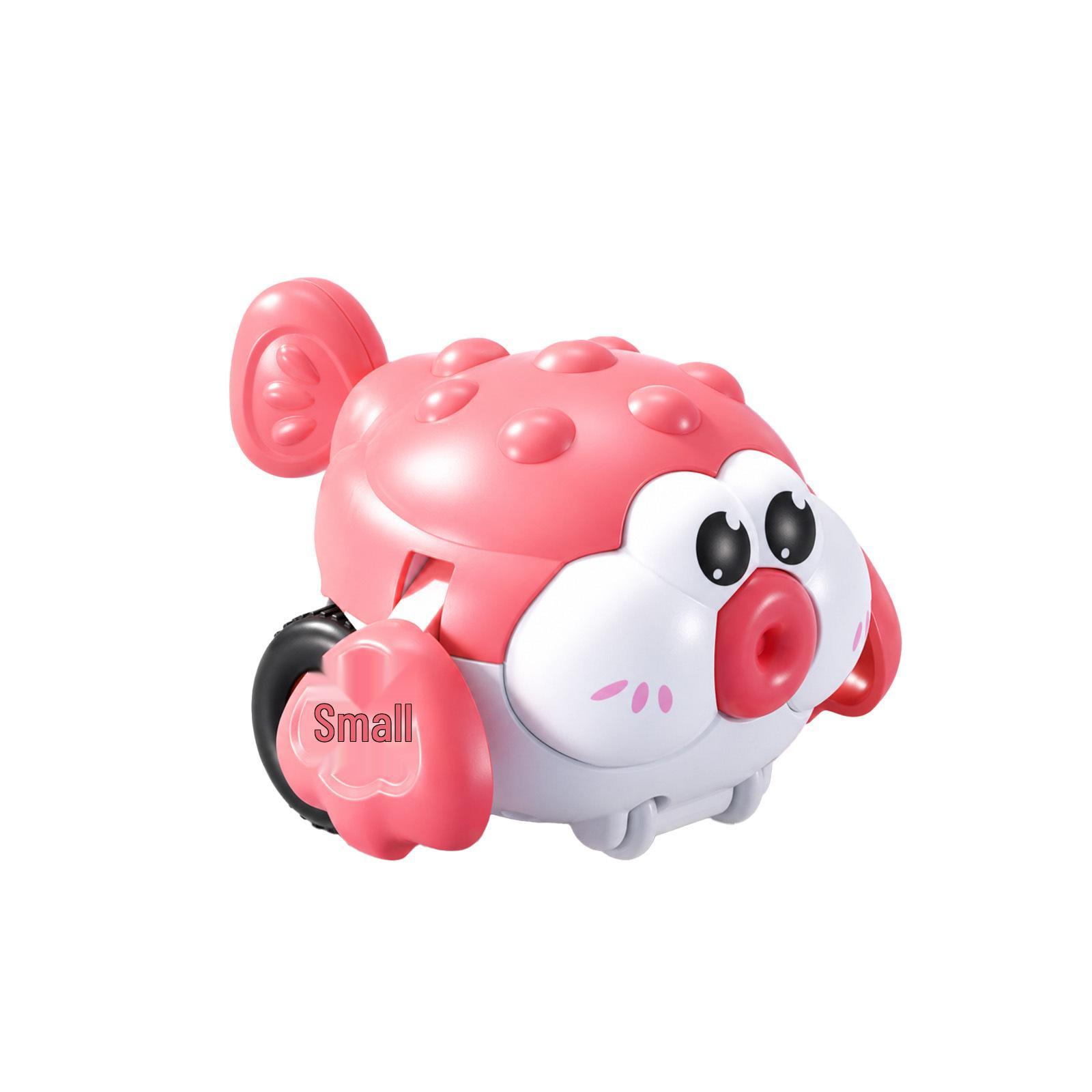 DOWMOO Pull-String Pufferfish Parent-Child Bath Toy