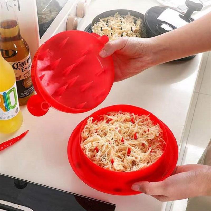 

Ручная моющаяся измельчитель куриного мяса, многоразовая мясорубка для говядины, креативный сепаратор курицы, слайсер для грудки, измельчитель мяса, кухонные гаджеты