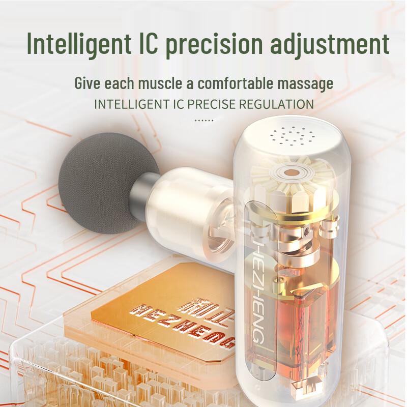 Hezheng Mini Fascia Massage Gun CN plug (adapter included)