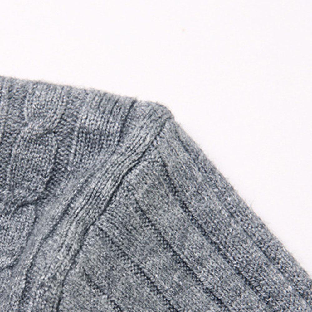 Winter Autumn Men's Formal Clohtes Striped Knit Knitwear Turtleneck Sweater For Men Tops Blouse Undershirts Work