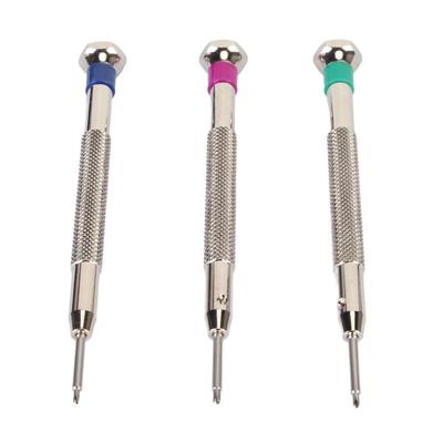3pcs Watch Spring Remover Tool Stainless Steel Mixed Size Watch Movement Repairing Tool