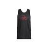 Adidas Geometric Pattern Logo Print Straight-Leg Sports Tank Top Men Tops Black HE6377