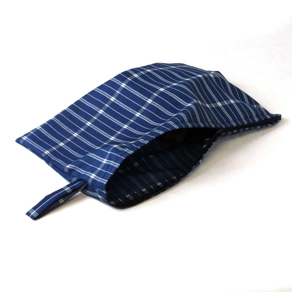 Shoten for Protect your kimono with Rainproof kimono square sleeve with storage bag navy [Kato Men's Kimono] water-repellent treatment! coat, coat,