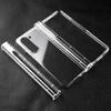 Applicable to Samsung ZFold7 folding screen mobile phone case Zfold6/5/4 simple transparent PC hinge anti-drop protective case