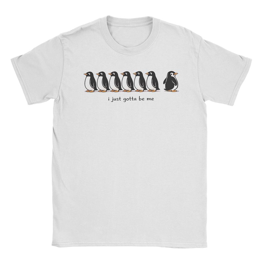 Nihilist Penguin Mens T Shirt Vintage Tees Short Sleeve Round Neck TShirt Cotton 4XL 5XL 6XL Clothes