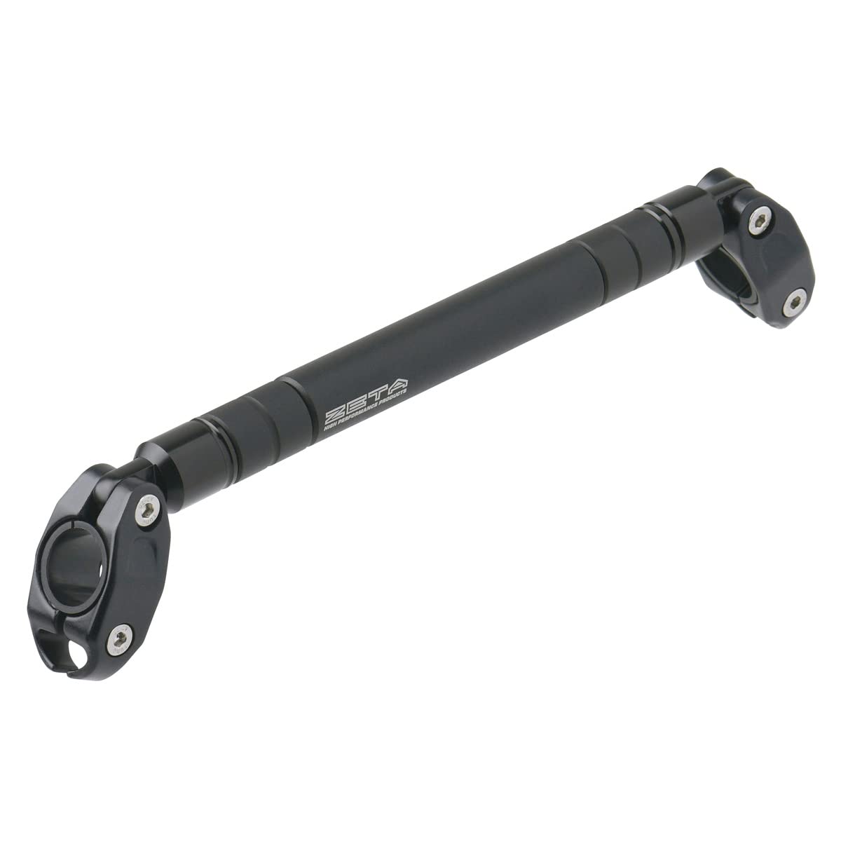

ZETA RACING Adjustable Mount Bar Handle Brace Type Maximum use of mounting space with dedicated spacer Compatible with bar handles without braces