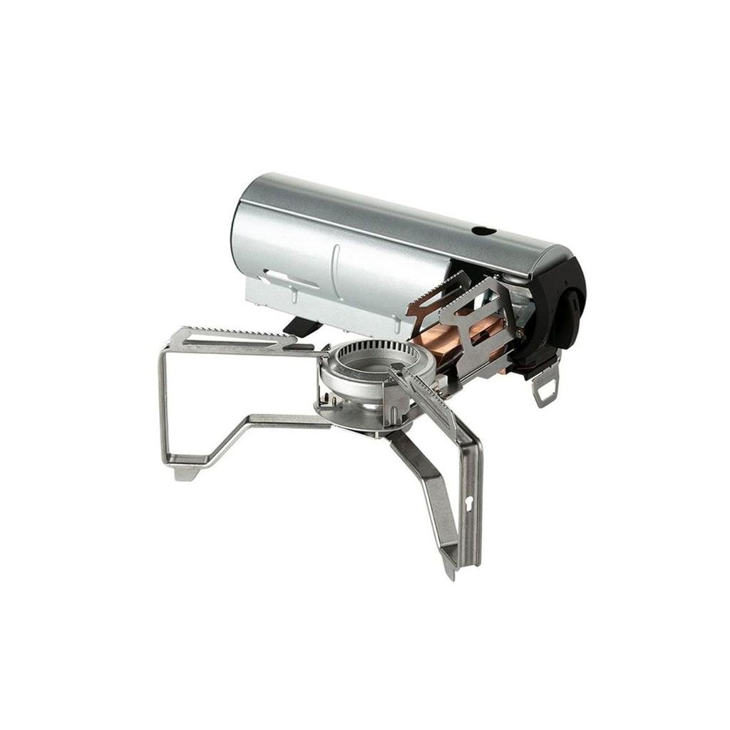 Snow Peak HOMECAMP Burner Silver GS-600SL Cassette Stove Compact Emergency Folding Design Appliance Portable