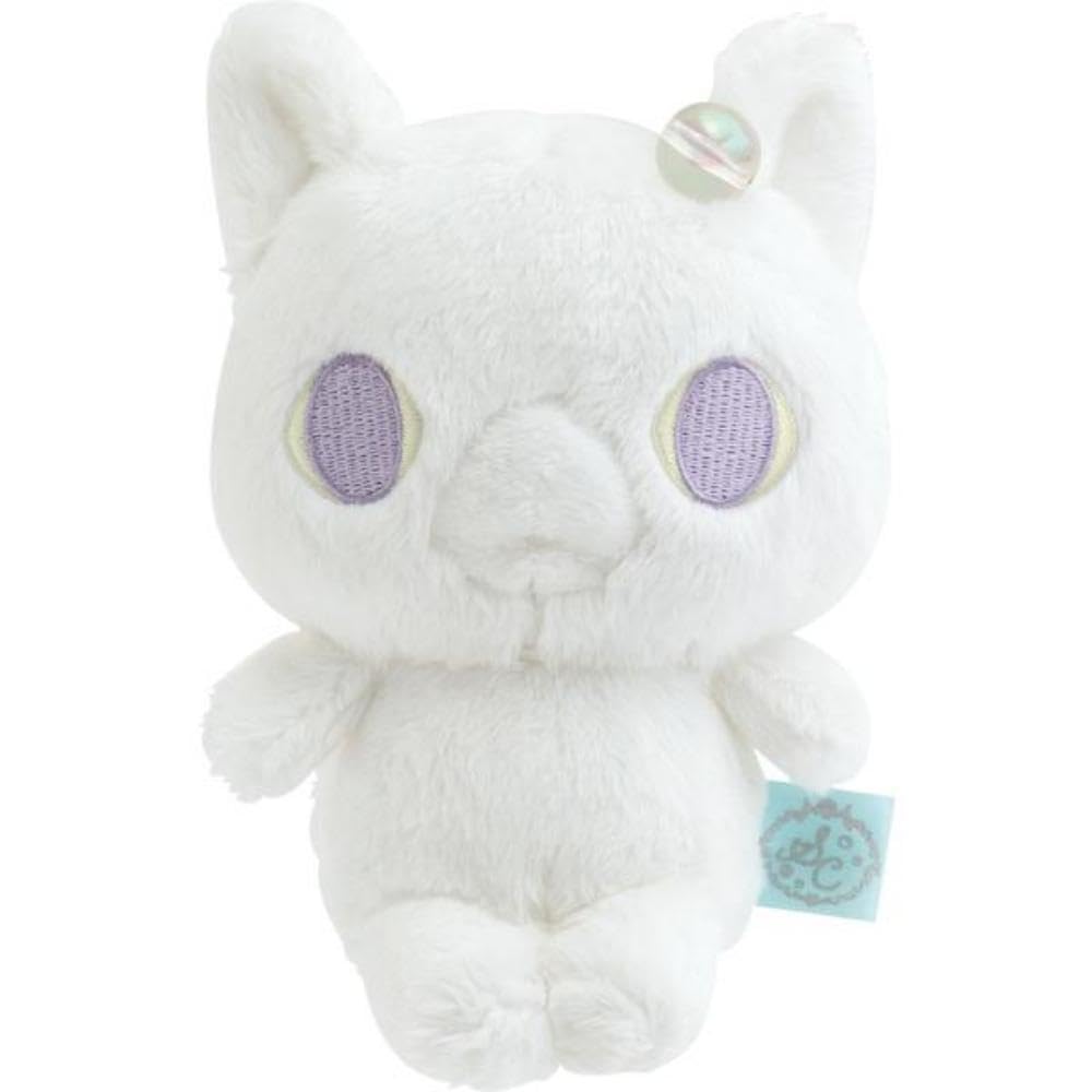 San-X Sentimental Circus Plush Set Shappo and Kuro Warm Bubbles and Soap Night MV68901 H145 W105 D90mm