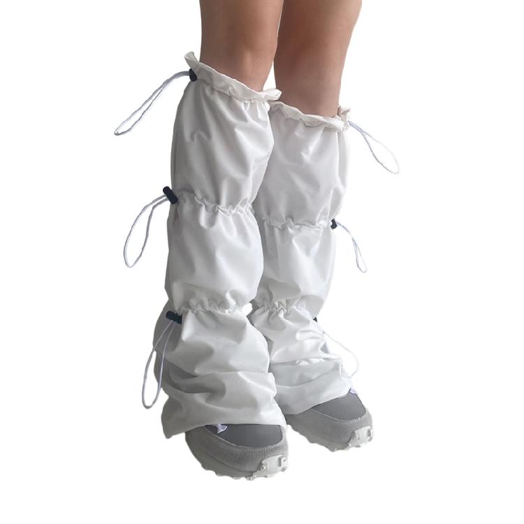 Gothic Knee Pad Socks Leg Sleeve Ankle Knee Warmers Boot Cuffs Knee Leg Socks