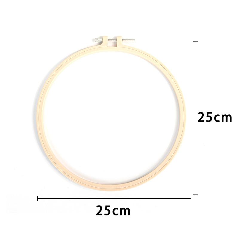 

Подставка для пялец для вышивания, скоба для вышивания, пяльцы, инструменты для вышивания, диаметр 9 см/15 см/20 см/25 см 25cm