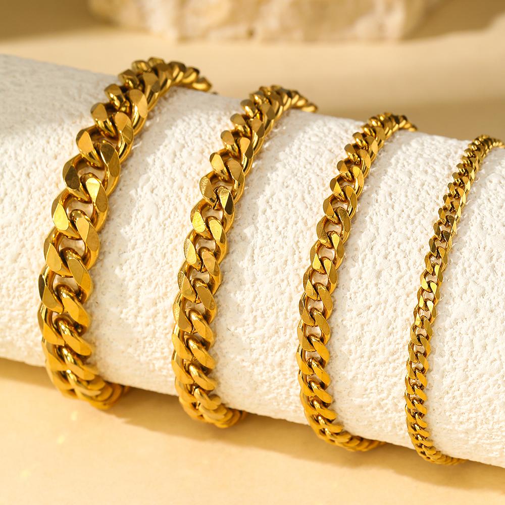Stainless Steel Anklet Multiple Chain Thickness Specifications Classic Fashion Anklet For Women Jewelry Creative Fashion Gifts