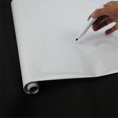 Nová odnímatelná tabule Bílá tabule PVC nálepka Nálepka na tabuli Nálepka na zeď Děti Paint Domácí dekorace 200*45cm s perem