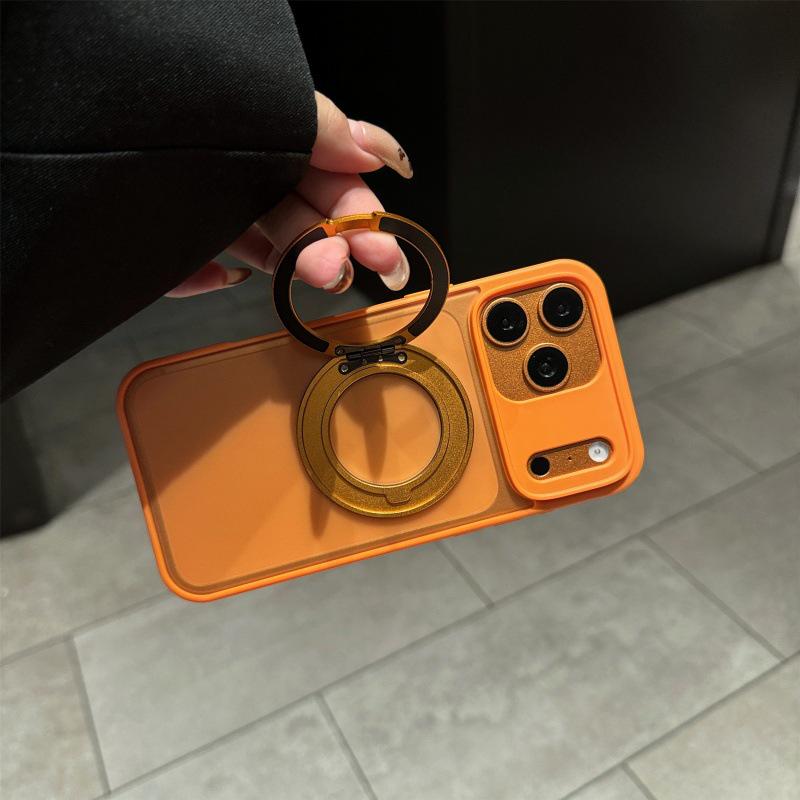 iPhone 17 Pro Max Matte Case with 360° Magnetic Stand