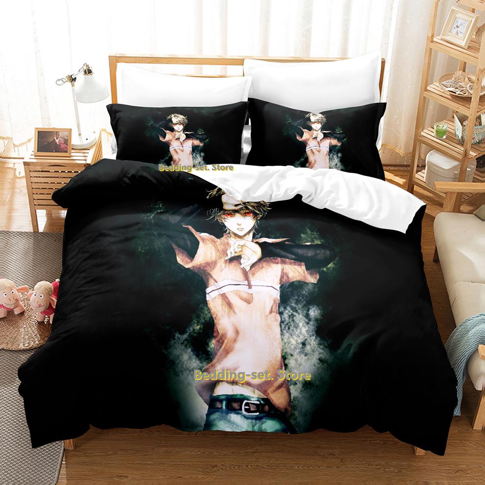 Comforter New Shiki Bedding Set Single Twin Full Queen King Size Bed Set Adult Kid Bedroom Three-Piece Suits Personality Anime Bed Sh