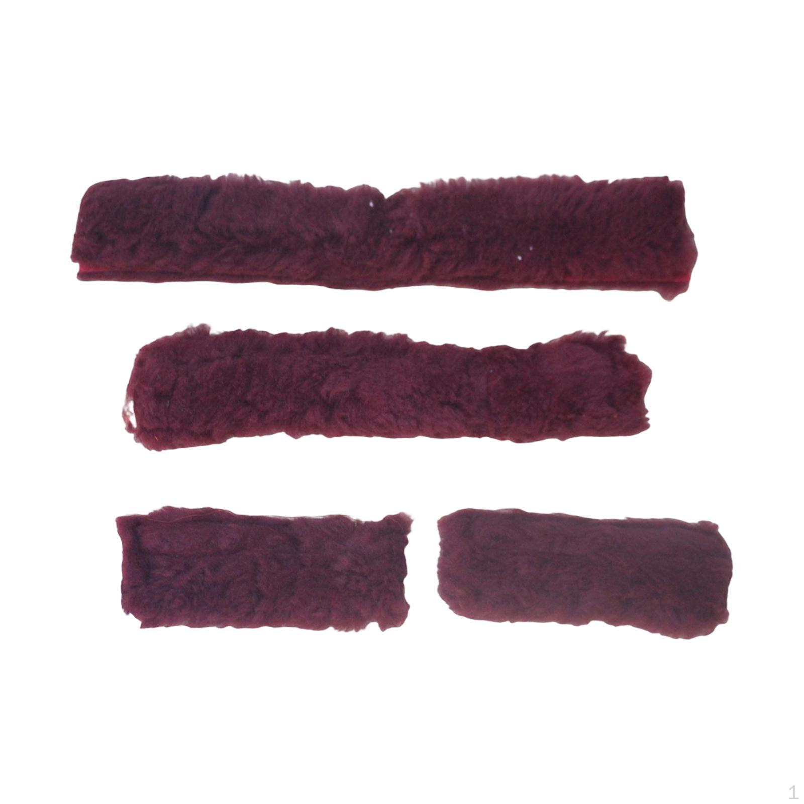 

4 шт. Чехлы для недоуздка для лошадей Конская амуниция Универсальные обертки Комфорт