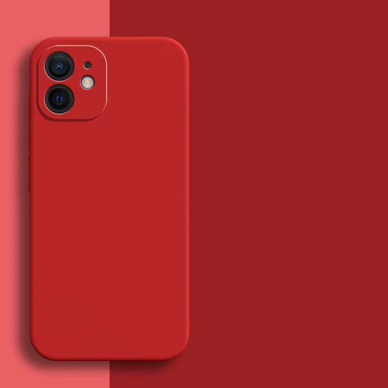 Liquid Silicone Protective Phone Case For Iphone 11 12 13 Mini 14 15 16 16e 17 Air Pro X XR XS Max 7 8 Plus SE 17e Back Cover