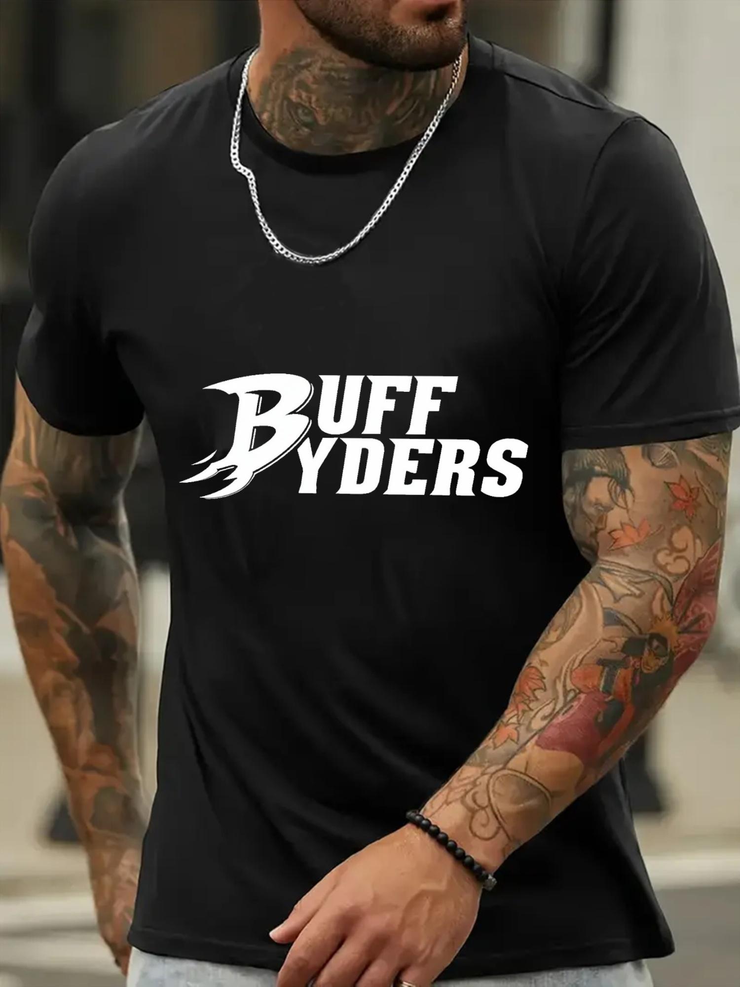 Buffalo Graphic T-shirt - Navy Blue XXXL