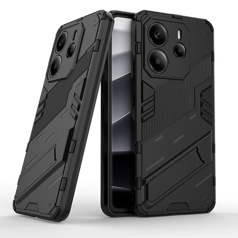Suitable for Redmi Note11 Pro punk armor mobile phone case Xiaomi 11 Pro invisible bracket protective case